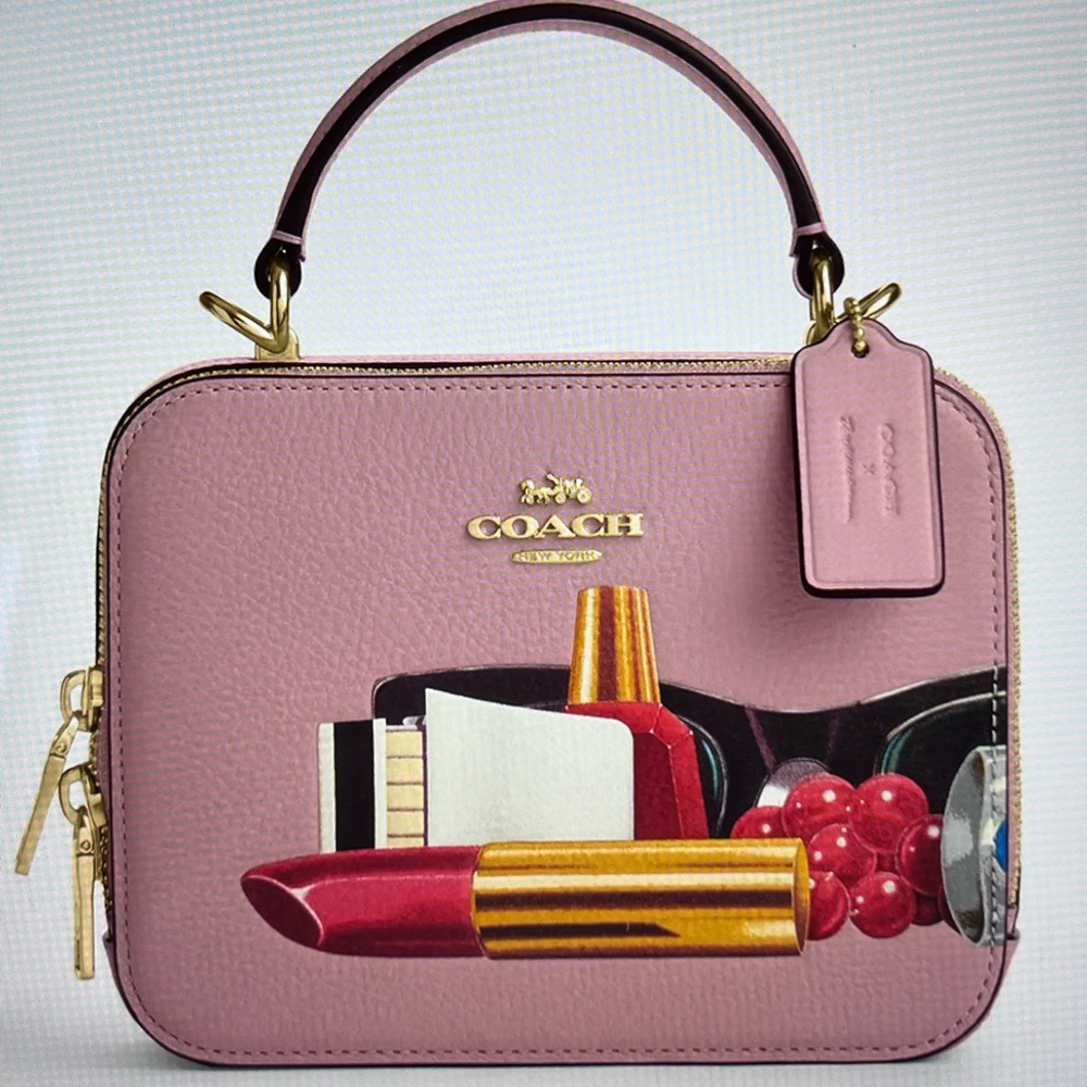 💄COACH X TOM WESSELMANN  BOX  CROSSBODY 💄 NWT 💄